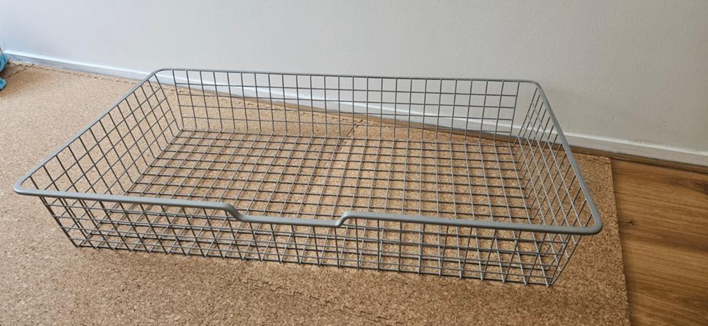 IKEA KOMPLEMENT draadmaand grijs 6x, Ophalen, Overige materialen, Gebruikt, Mand