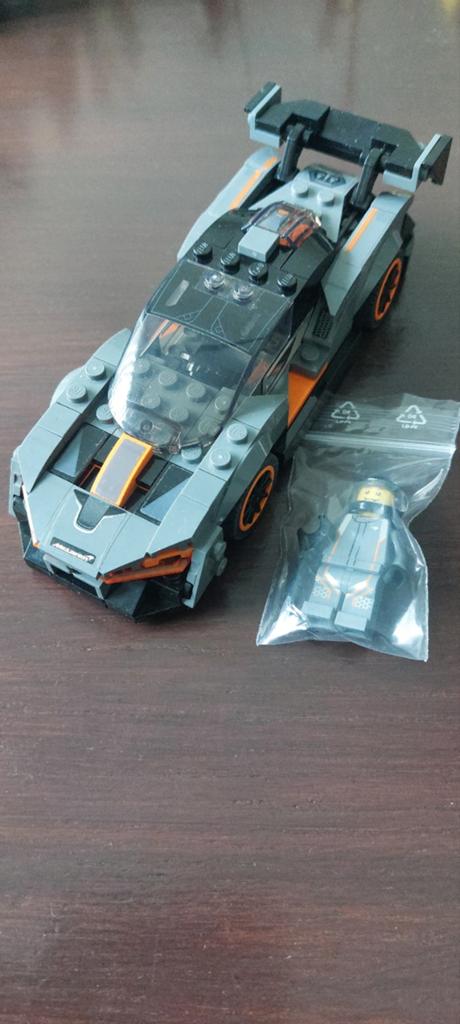 LEGO Speed Champions McLaren Senna 75892 met minifiguur, Ophalen of Verzenden, Zo goed als nieuw