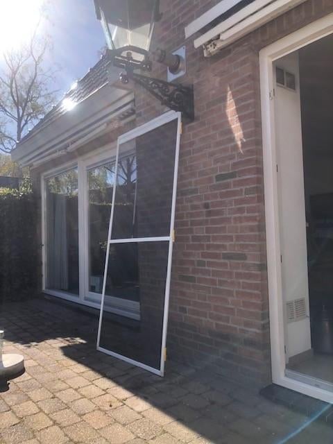 hordeur nieuw 100x210, Doe-het-zelf en Verbouw, Deuren en Horren, Hordeur, Nieuw, Metaal, 200 tot 215 cm