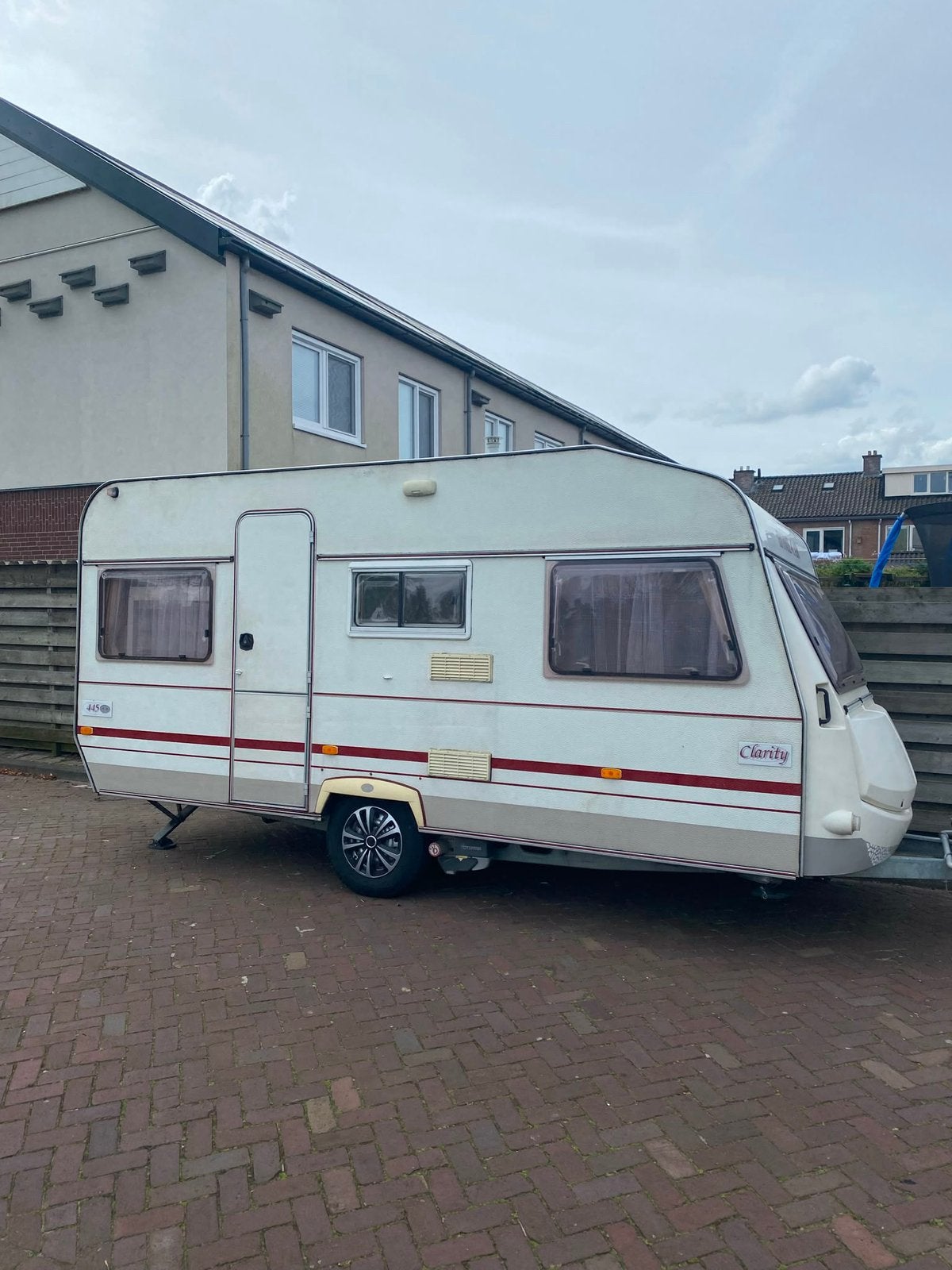 Home car 445H clarity bj1997 Mover-Voortent-Fietsenrek, Home-car, Rondzit, Particulier, Tot en met 4