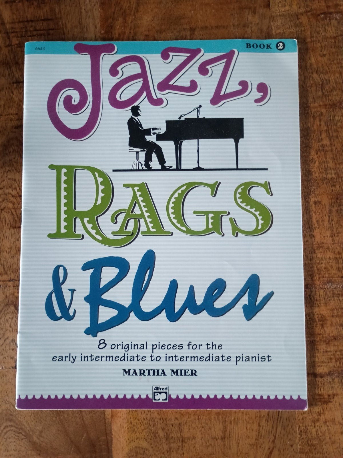 Jazz, Rags & Blues - Martha Mier (Boek 2), Muziek en Instrumenten, Ophalen of Verzenden, Gebruikt