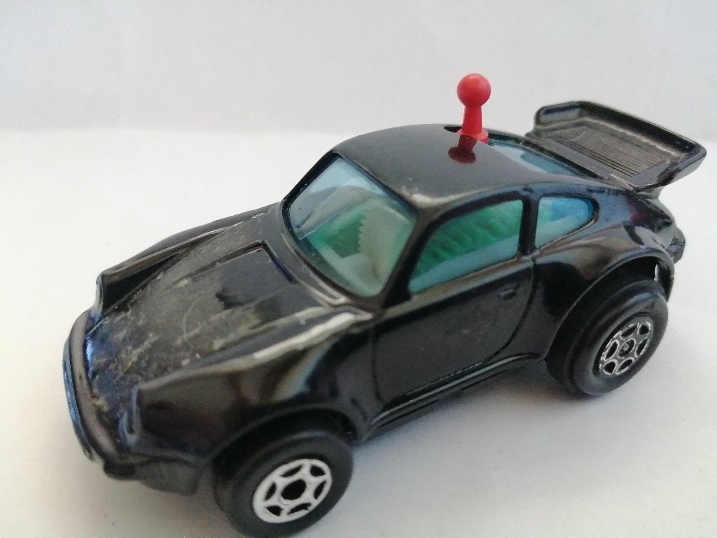 majorette porsche met motor ( darda look), Ophalen of Verzenden, Gebruikt, Auto