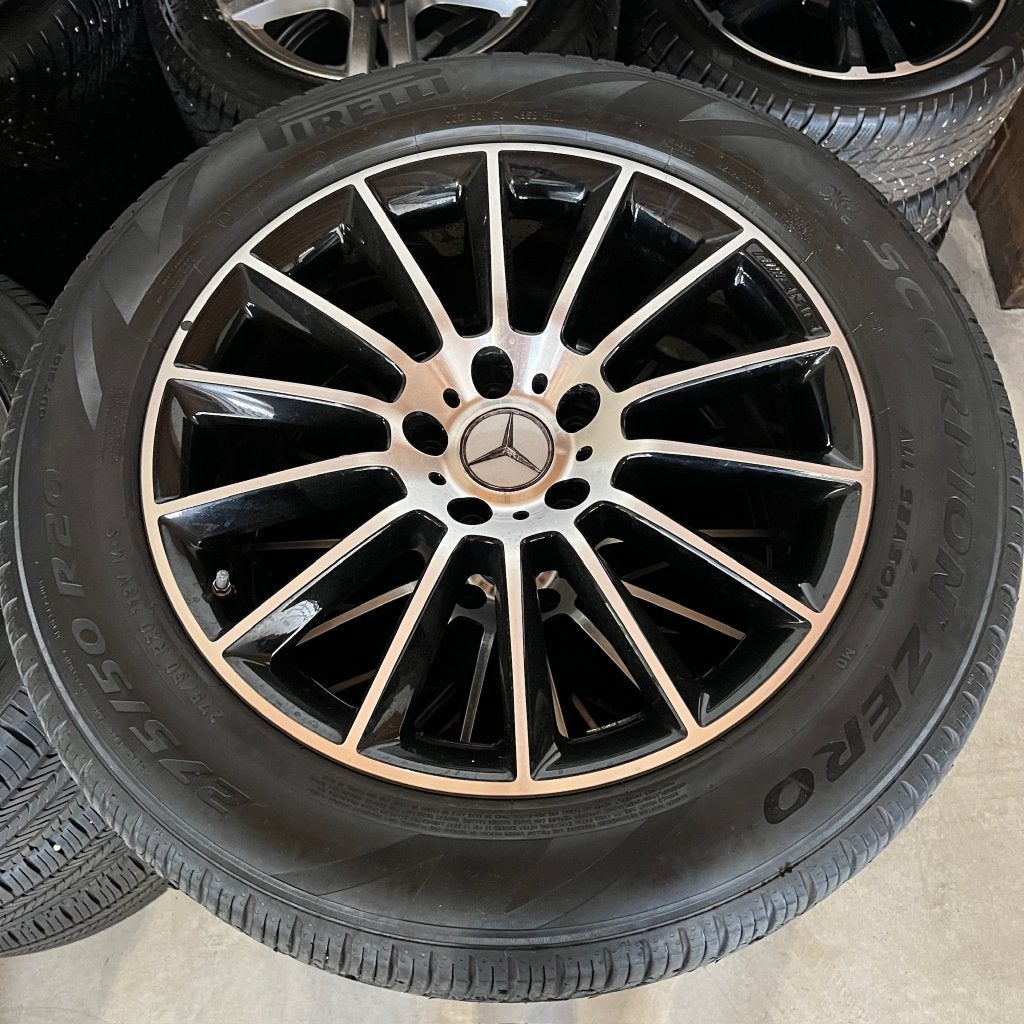 Mercedes-Benz G-klasse G500 velgen/winterbanden 275/50/R20, Ophalen, Gebruikt, 275 mm, All Season