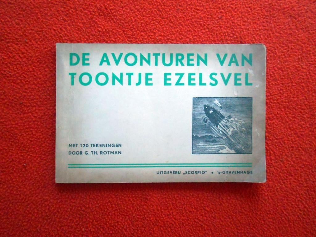 G. Th. Rotman: De avonturen van Toontje Ezelsvel, Boeken, Stripboeken, Eén stripboek, Ophalen of Verzenden, Gelezen