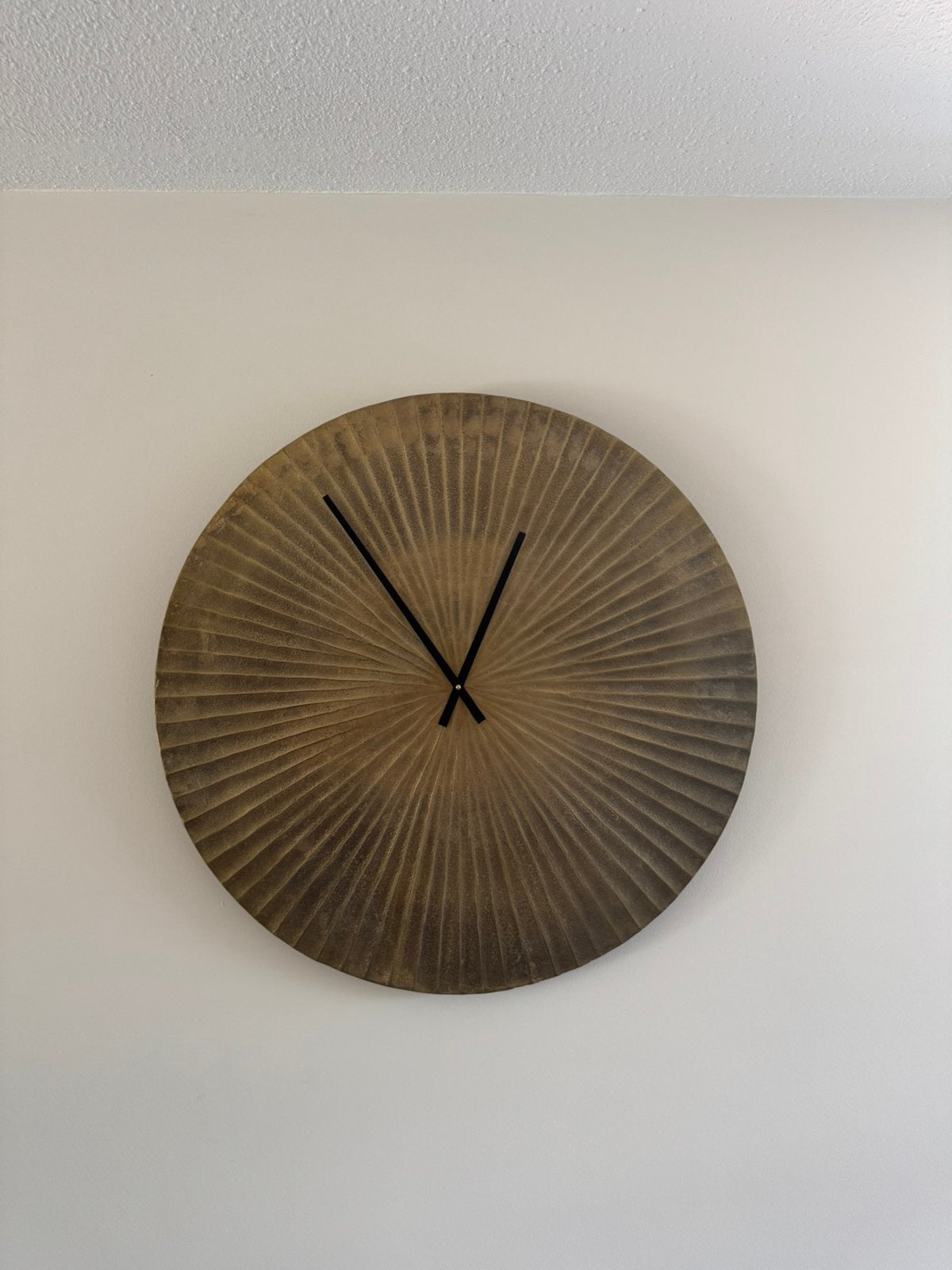 Gouden klok van Richmond, Ophalen, Zo goed als nieuw, Wandklok