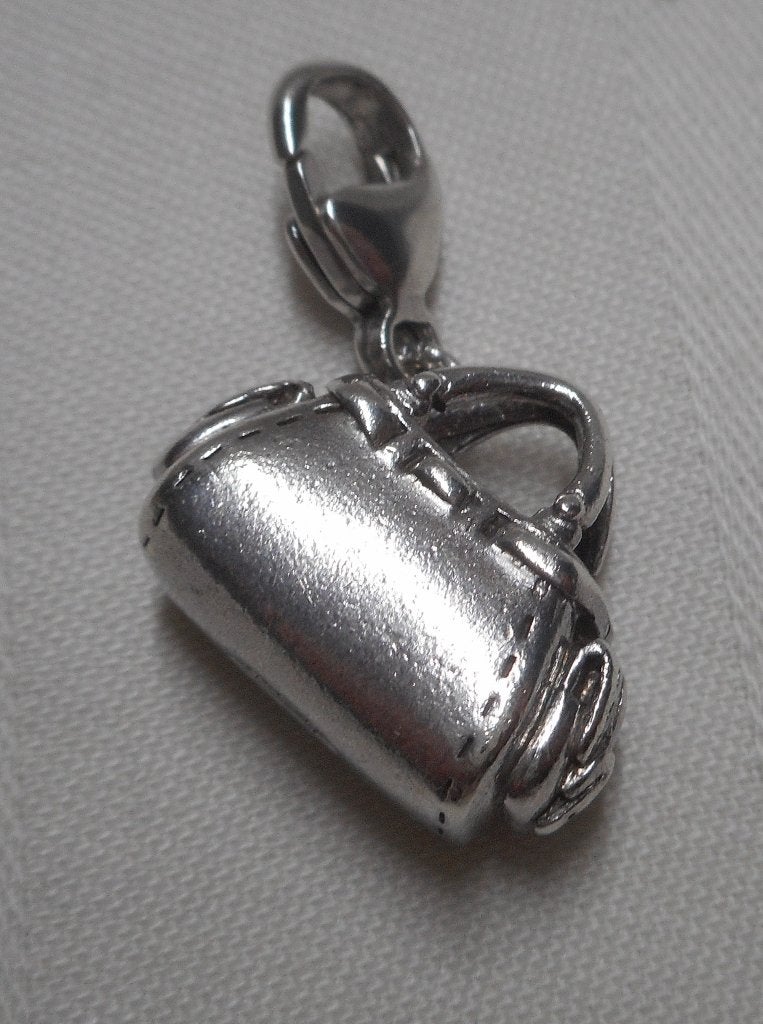 Zilveren Ti Sento charm bedel hand tas nr.1539, Overige merken, Verzenden, Zo goed als nieuw, 1 bedel