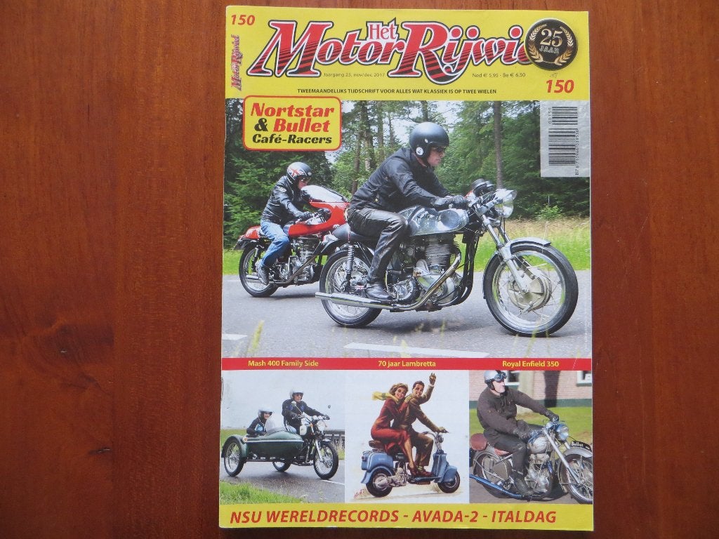Het Motorrijwiel 150 NSU wereldrecords, Mash 400 Family Side, Ophalen of Verzenden, Nieuw, Motoren
