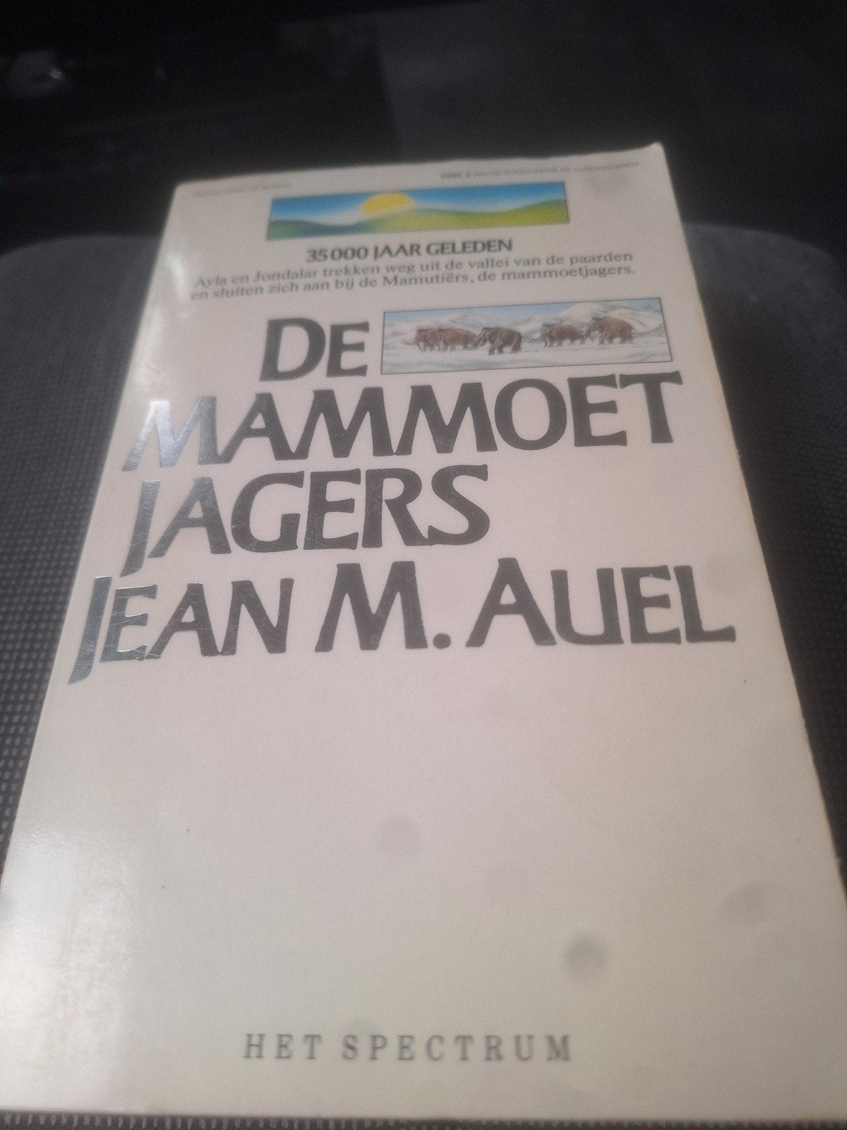 De Mammoetjagers - Jean M. Auel (Het Spectrum), Boeken, Romans, Gelezen, Nederland, Ophalen of Verzenden