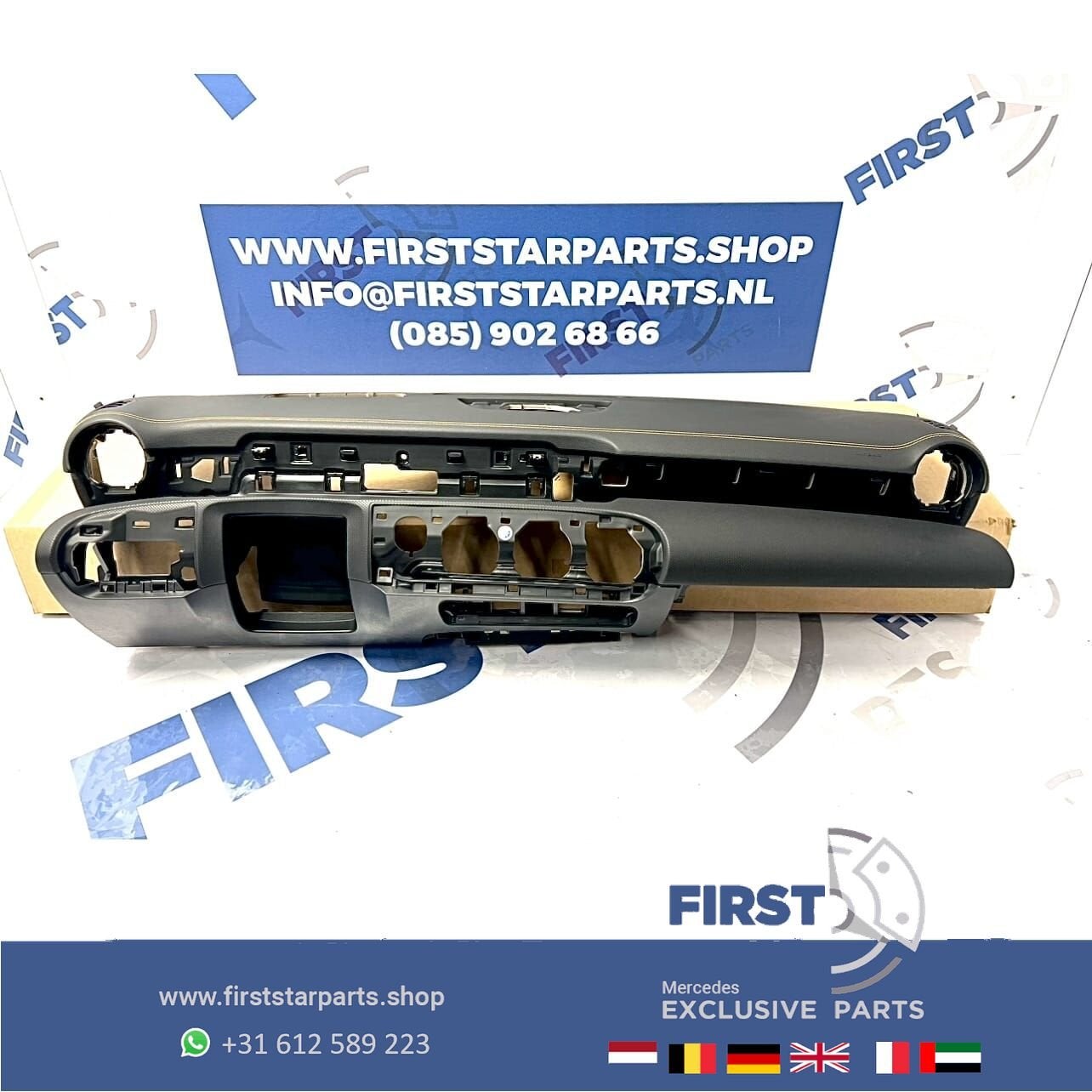W177 A35 A45 A45s AMG DASHBOARD GELE STIK origineel Mercedes, Auto-onderdelen, Gebruikt, -, Ophalen of Verzenden, -