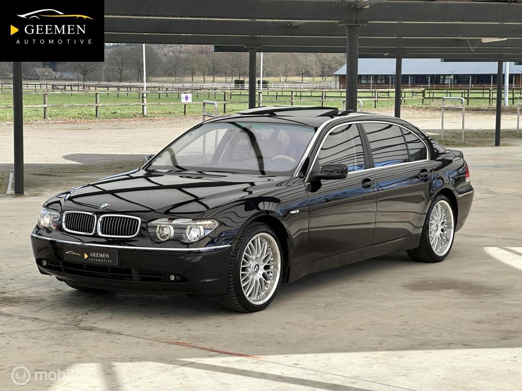 BMW 7-serie 745Li Executive INDIVIDUAL BINNEN+BUITEN/UNIEK, Automaat, Achterwielaandrijving, Gebruikt, 1885 kg