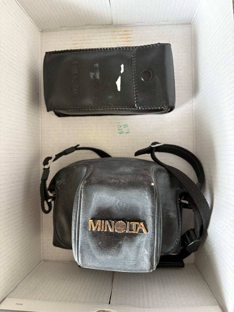 Minolta fototoestel, Audio, Tv en Foto, Ophalen, Gebruikt, Spiegelreflex, Minolta