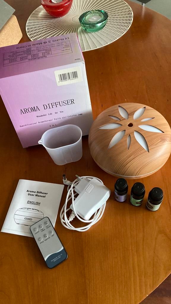 Aroma diffuser. Met licht, Ophalen of Verzenden, Nieuw