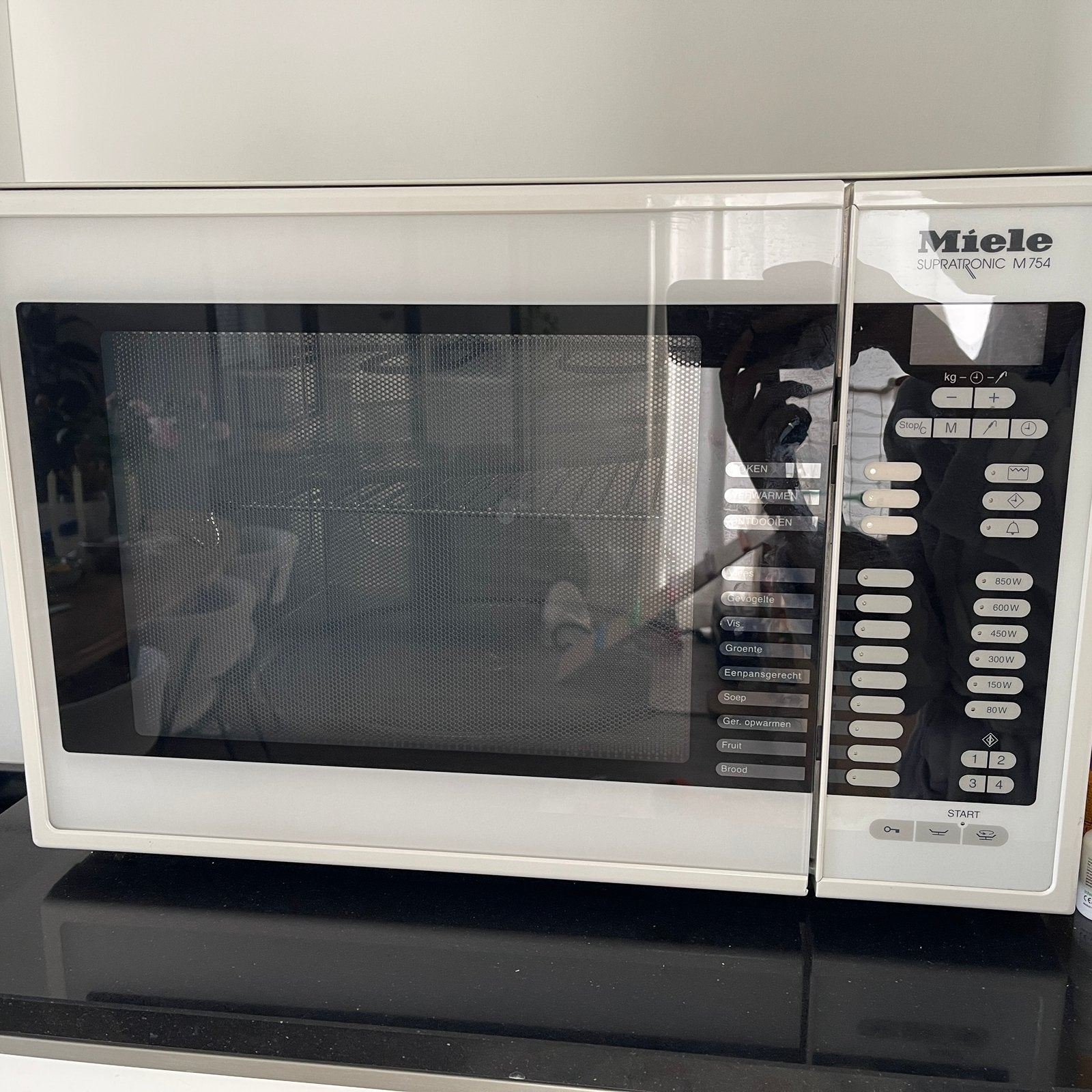 Miele combi magnetron, Witgoed en Apparatuur, Magnetrons, Ophalen, Zo goed als nieuw, Oven, Vrijstaand