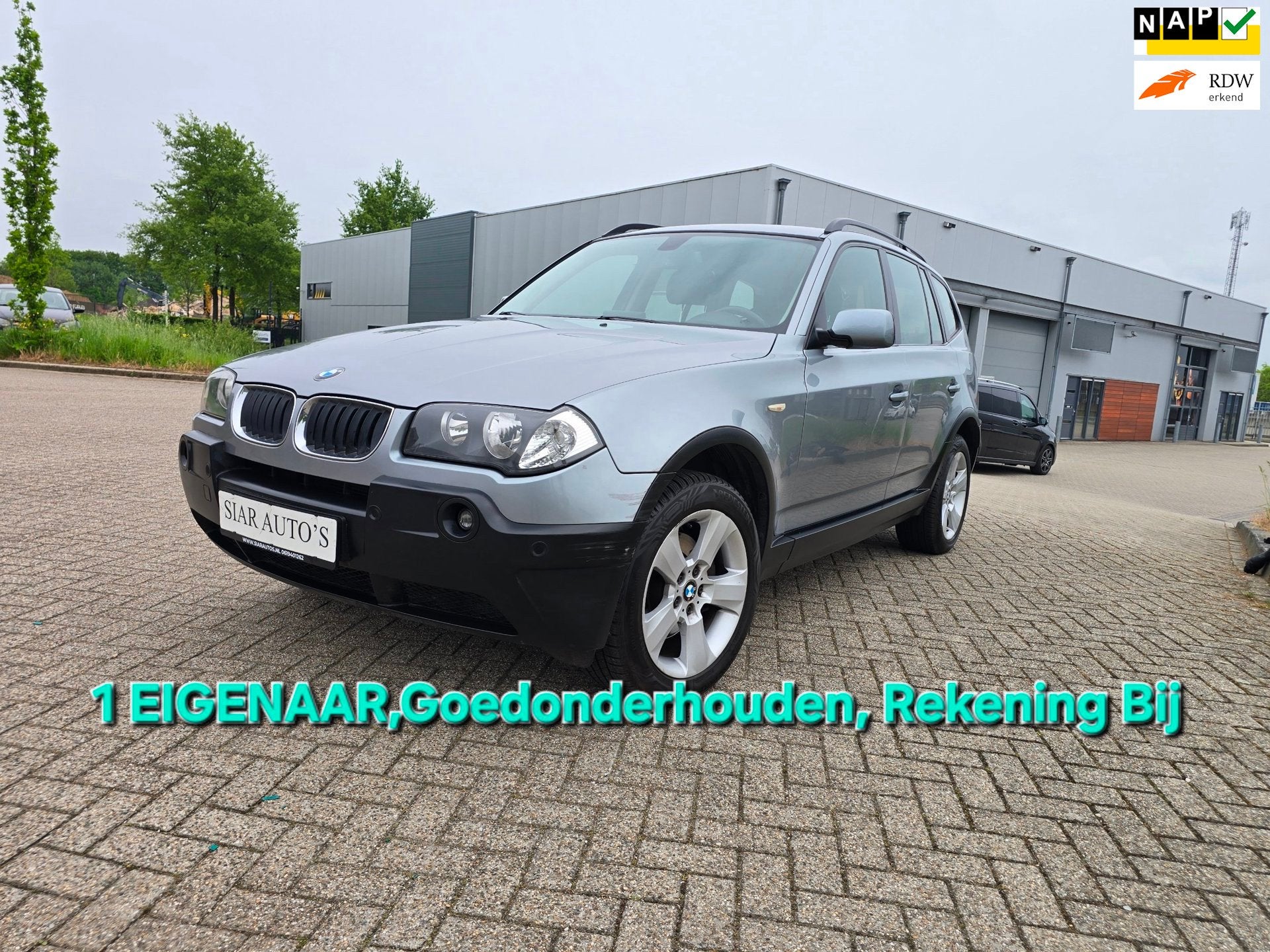 BMW X3 2.0i Introduction 1 Eigenaar, Auto's, 4 cilinders, 150 pk, Parkeersensor, Bedrijf