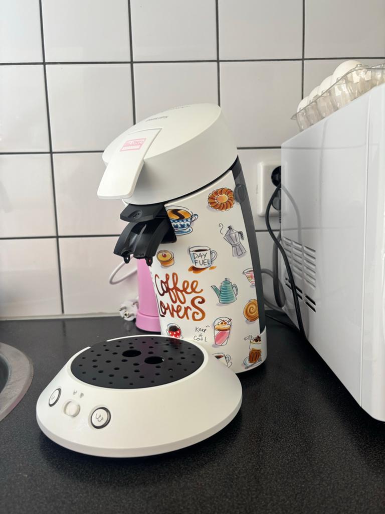 Philips Senseo Koffiezetapparaat - Blond Amsterdam editie, Ophalen, Koffiemachine, Zo goed als nieuw, 2 tot 4 kopjes
