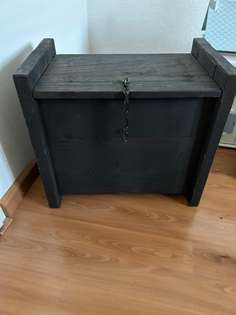 Himalaya kist stoer, sober, hoffz aura peeperkorn, Huis en Inrichting, Ophalen of Verzenden, Zo goed als nieuw, Minder dan 50 cm