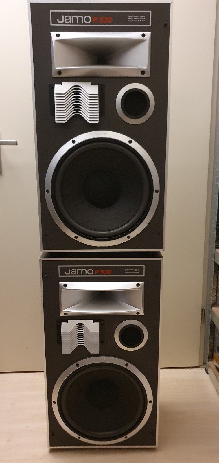 Jamo Power P530 compleet hersteld, Party speaker, Refurbished, Basreflex, Jamo