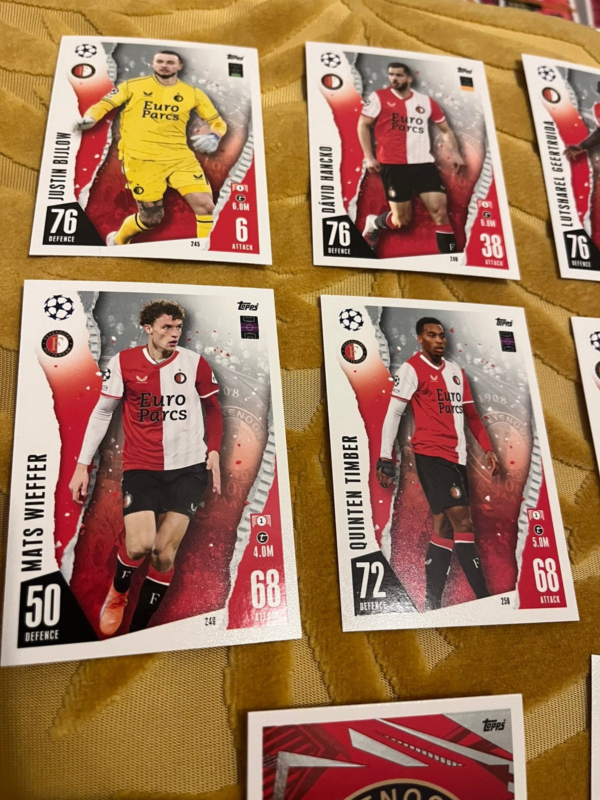 Feyenoord voetbalplaatjes - Topps Match Attax, Verzamelen, Ophalen of Verzenden, Nieuw, Feyenoord, Poster, Plaatje of Sticker