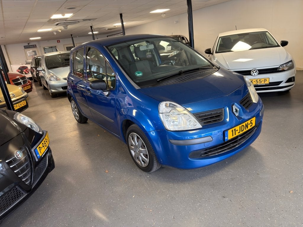 Renault Modus 1.2-16V Authentique, Auto's, Renault, Voorwielaandrijving, Gebruikt, 4 cilinders, Blauw