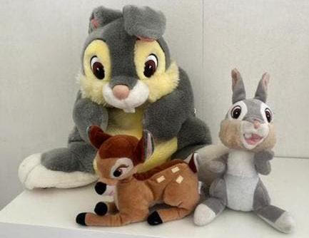 Leuk pakket disney bambi stampertje knuffels, Ophalen of Verzenden, Zo goed als nieuw, Overige typen