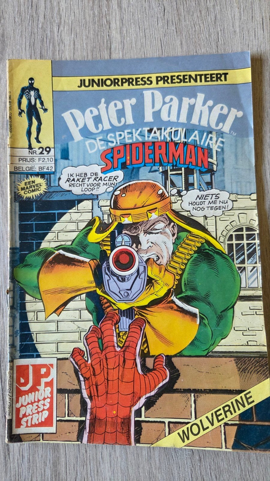 Peter Parker De Spektakulaire Spiderman Juniorpress 29, Boeken, Amerika, Stan Lee, Ophalen of Verzenden, Gelezen