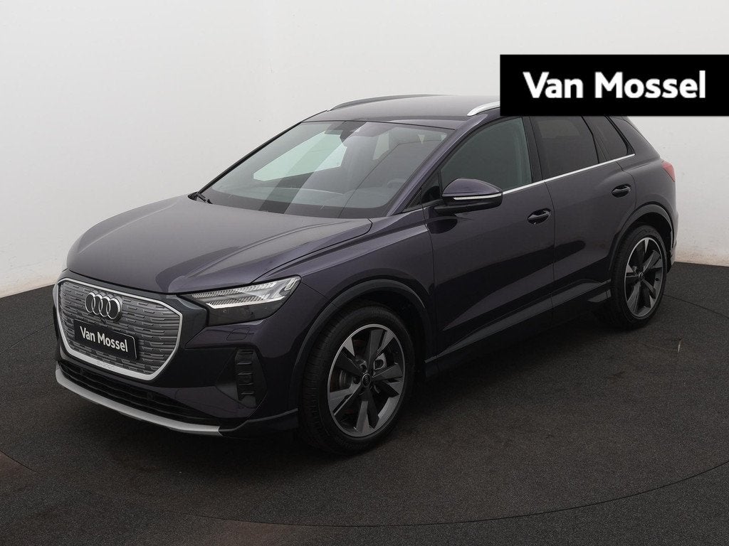 Audi Q4 e-tron 45 quattro Advanced Edition 82 kWh 286 PK | A, Auto's, Audi, 12 maanden, Zwart, Automatische klimaatregeling, SUV of Terreinwagen