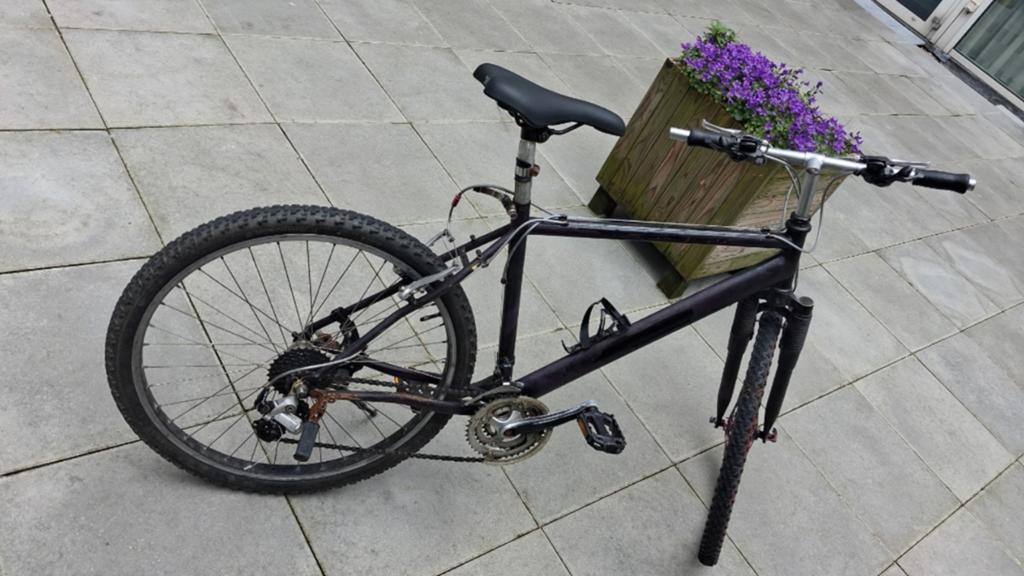 Byte fiets met nieuwe onderdelen, Ophalen, Minder dan 10 versnellingen, Overige merken