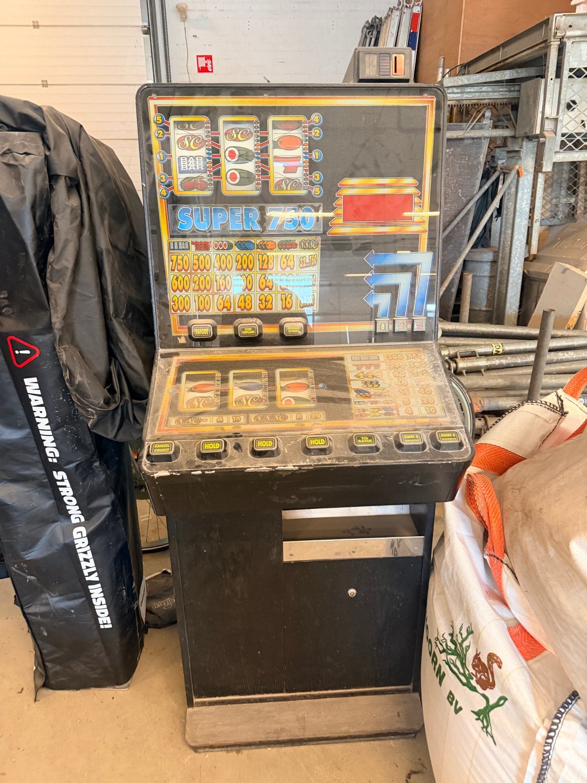 Gokkast Super 750 / Multi Club - Vintage Arcade Machine, Verzamelen, Automaten | Gokkasten en Fruitautomaten, Overige munten, Ophalen