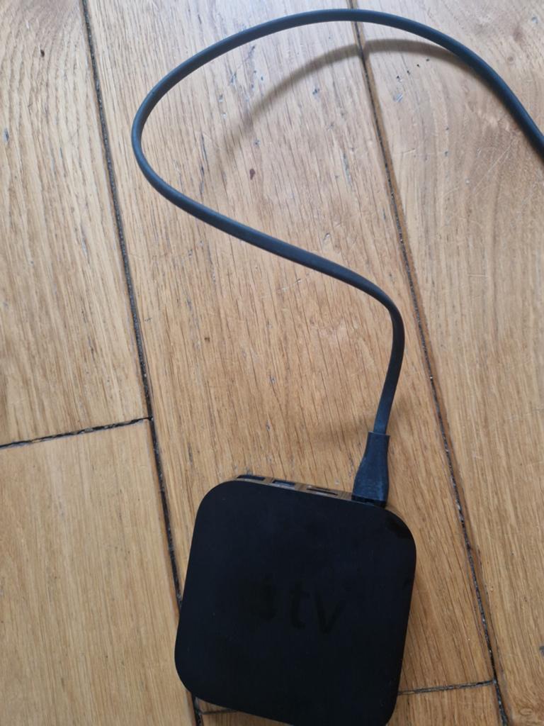Apple TV (3e versie A1427) - Zonder afstandsbediening, Ophalen of Verzenden, Gebruikt, HDMI, Minder dan 500 GB