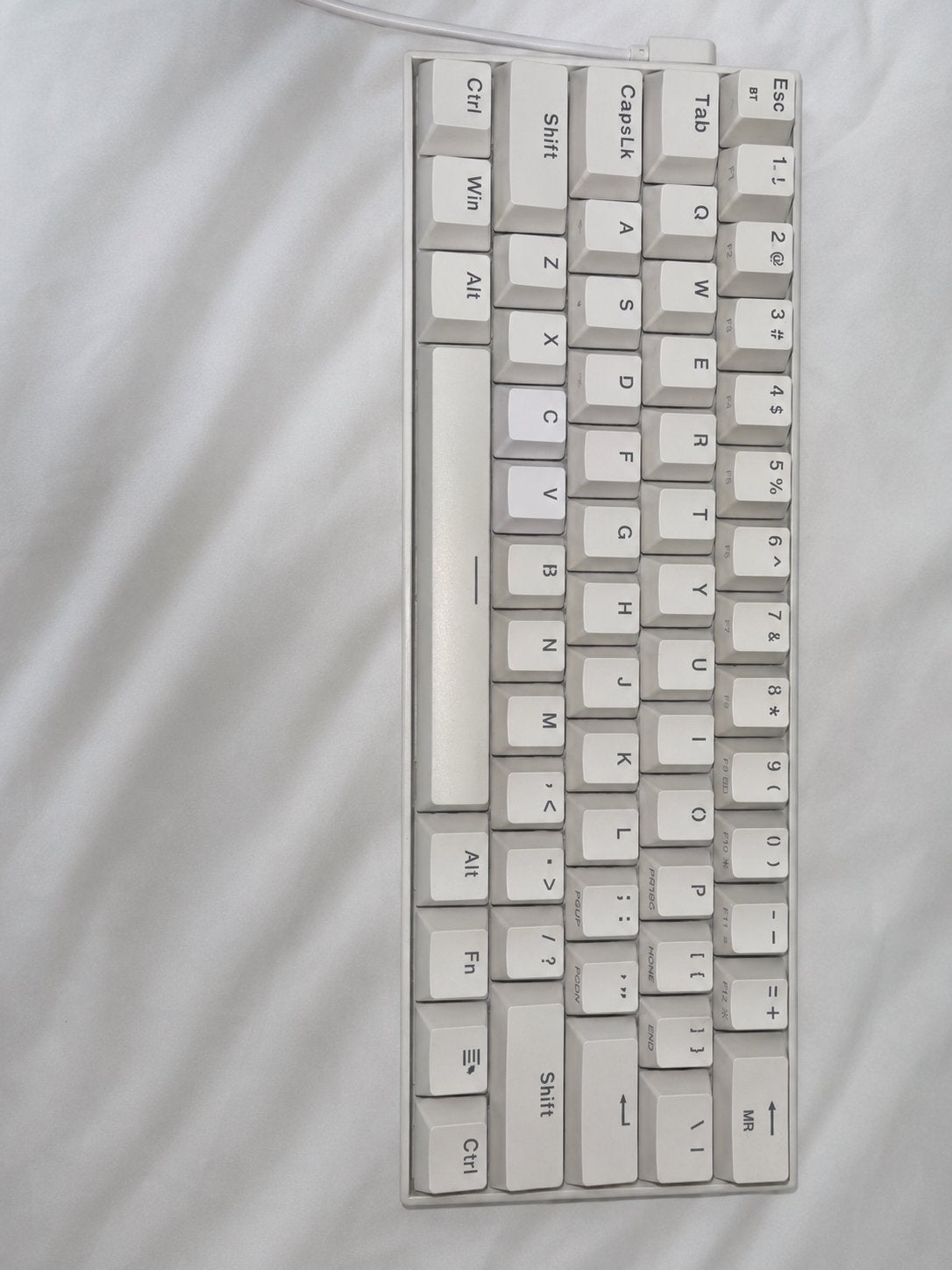 60% gaming keyboard / toetsenbord, Computers en Software, Toetsenborden, Zo goed als nieuw, Ophalen