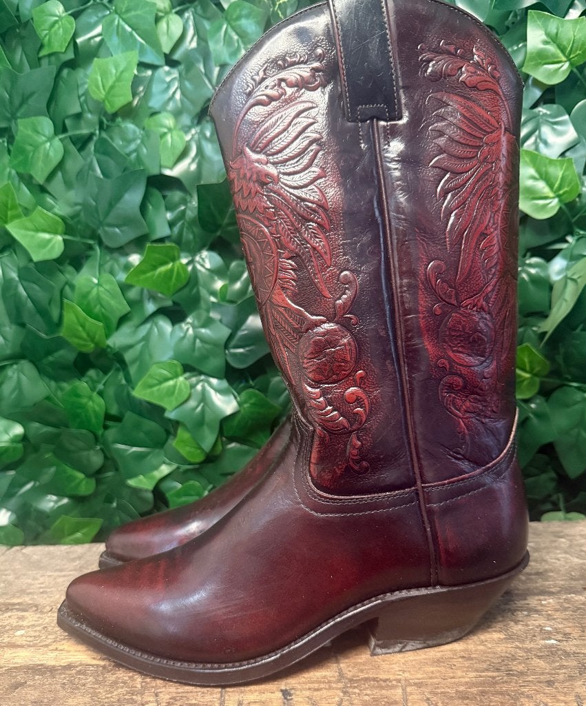 geweldig mooie vintage retro laarzen van Sendra maat 41, Sendra, Bruin, Boots, Nieuw