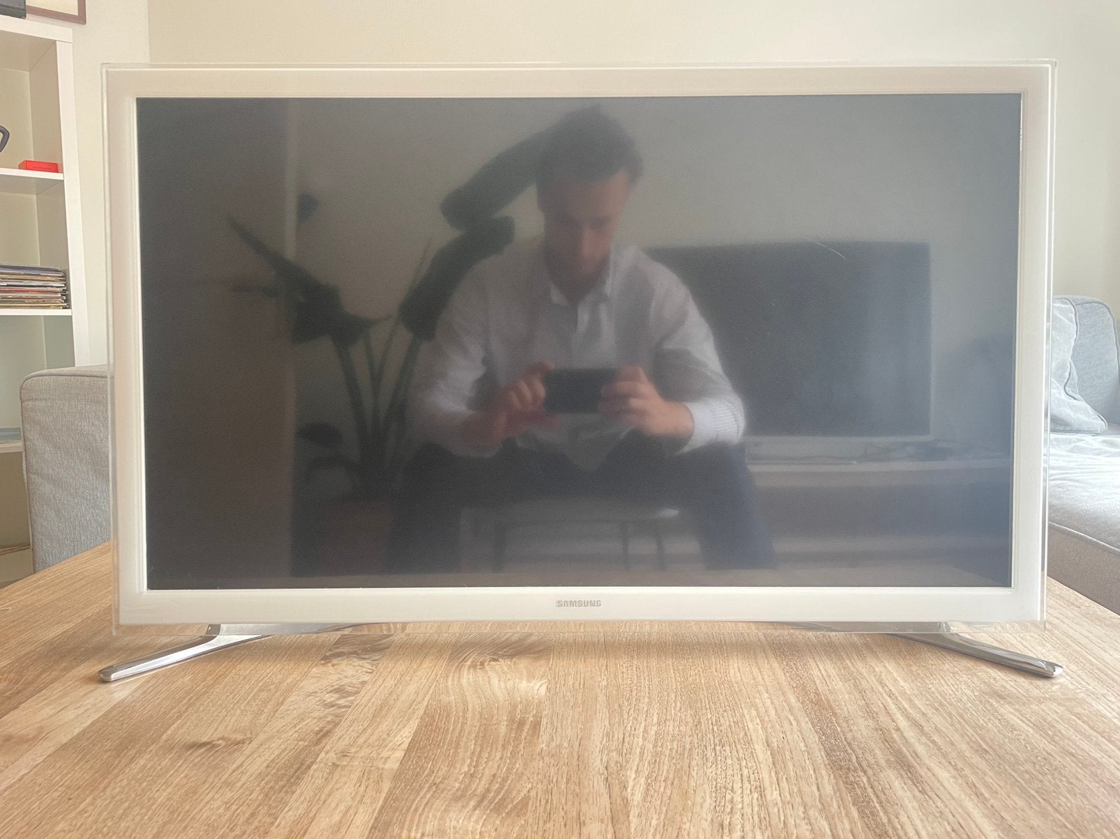 Samsung - HD Smart TV – Wit – incl. afstandsbediening, 50 Hz, HD Ready (720p), Samsung, Smart TV