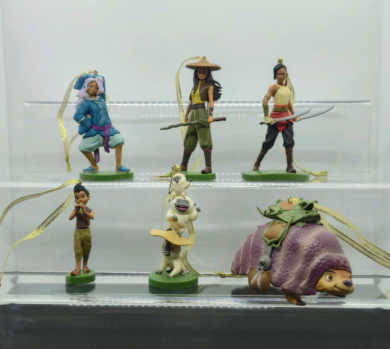 Disney Raya en de laatste draak set kerst ornamenten hangers, Ophalen of Verzenden, Nieuw