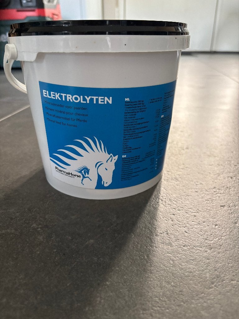 PharmaHorse Elektrolyten - volle emmer (989 gram), Overige merken, Ophalen of Verzenden, Nieuw, Voedingssupplement