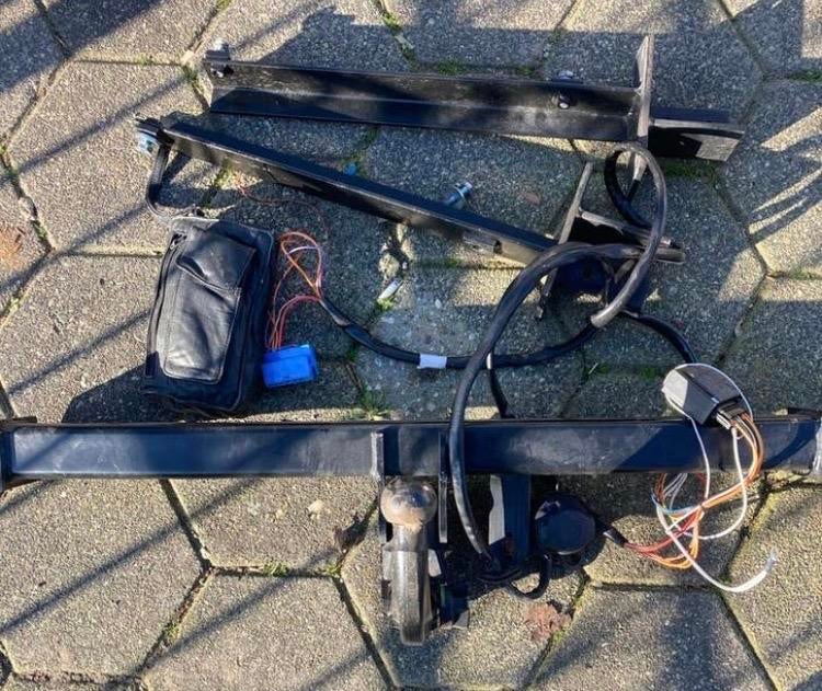 Trekhaak met kabelboom en module, Ophalen, Gebruikt