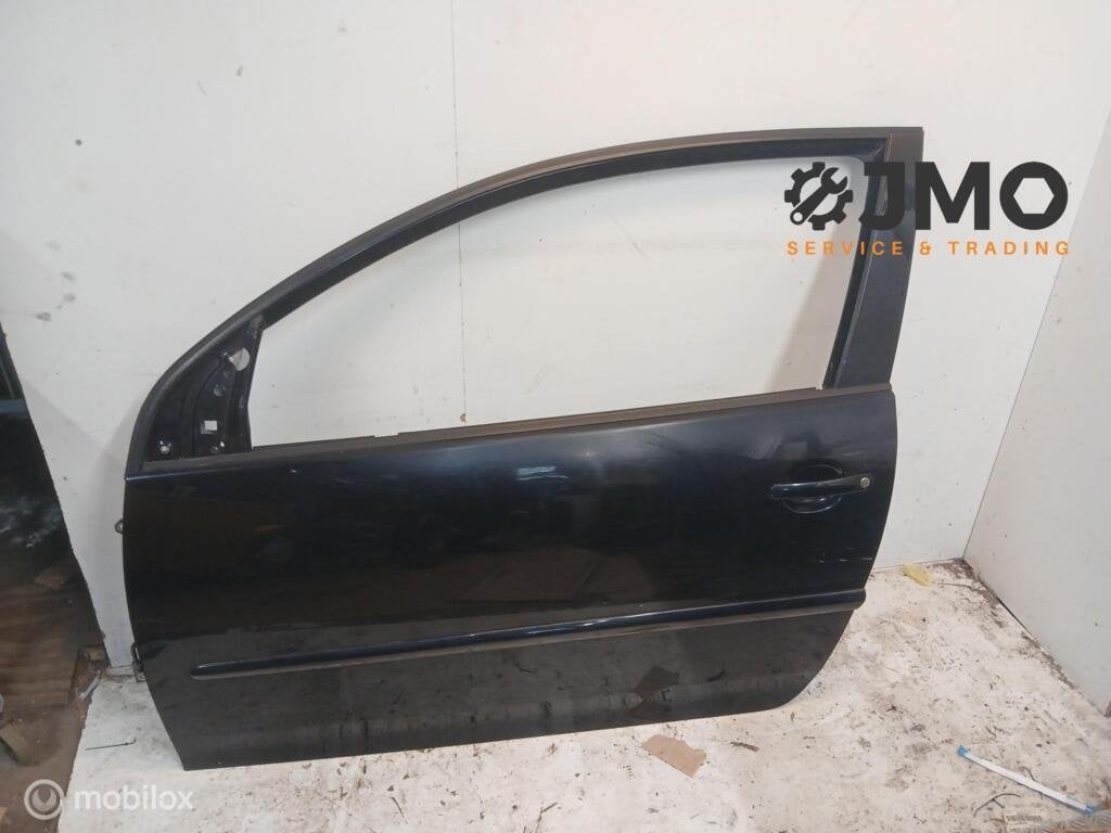 Portier links 3-deurs LC9Z VW Golf V GTI 2003-2008, Gebruikt, Voor, Ophalen of Verzenden, Volkswagen