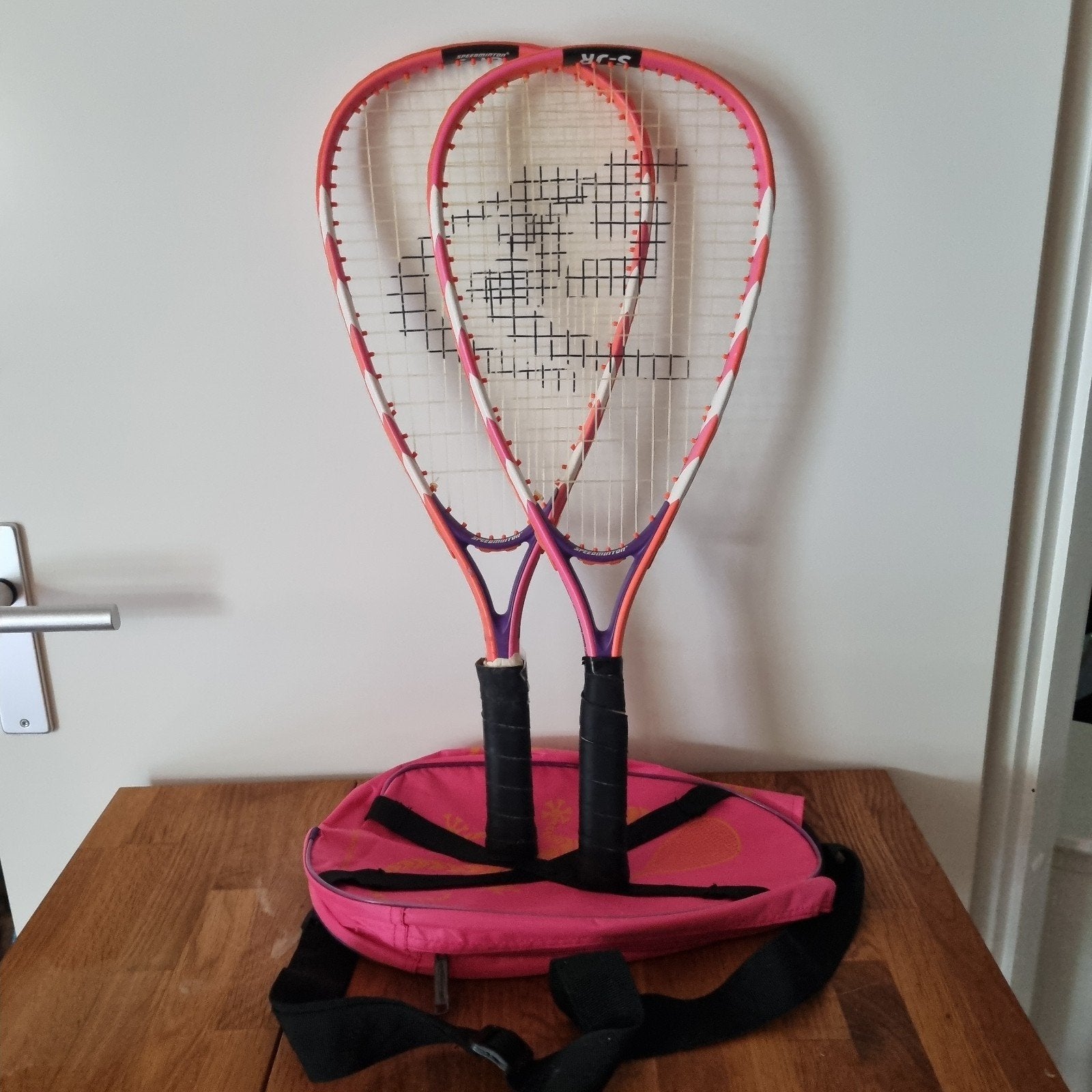Speedminton rackets, Ophalen of Verzenden, Zo goed als nieuw, Racket(s)