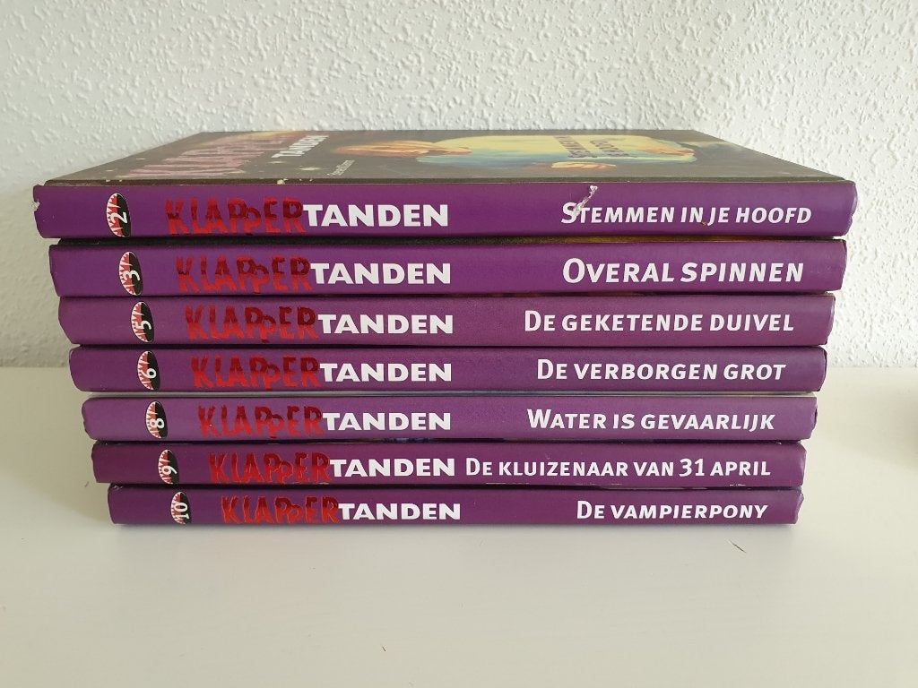 7 x Klappertanden ( nu nog 4 ! ), Boeken, Kinderboeken | Jeugd | 10 tot 12 jaar, Ophalen of Verzenden, Zo goed als nieuw