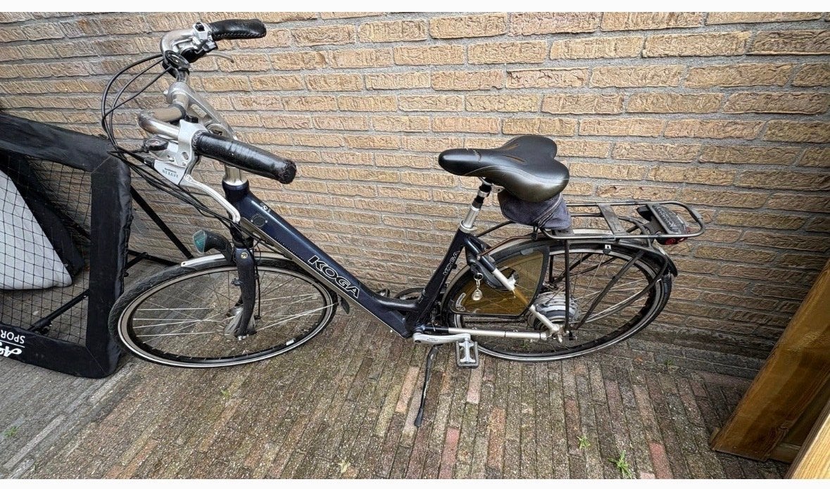 Koga damesfiets met defecte accu, Velgrem, Versnellingen, Ophalen, Overige merken