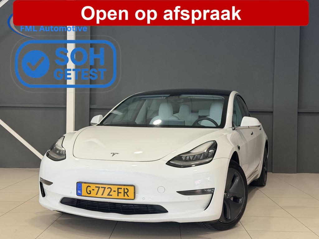 Tesla Model 3 Long Range AWD 75 kWh | Accelaratie boost | Au, Auto's, Tesla, Automaat, Stof, Wit, Origineel Nederlands