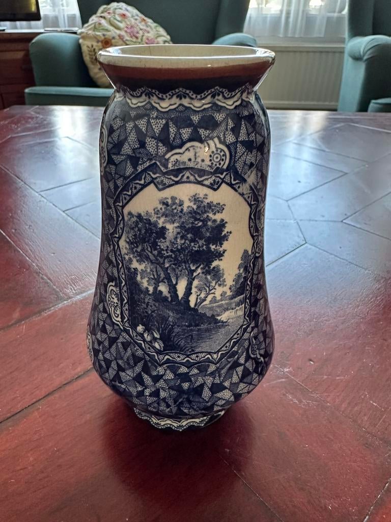 Antiek Villeroy & Boch Flamand vaasje, Ophalen of Verzenden