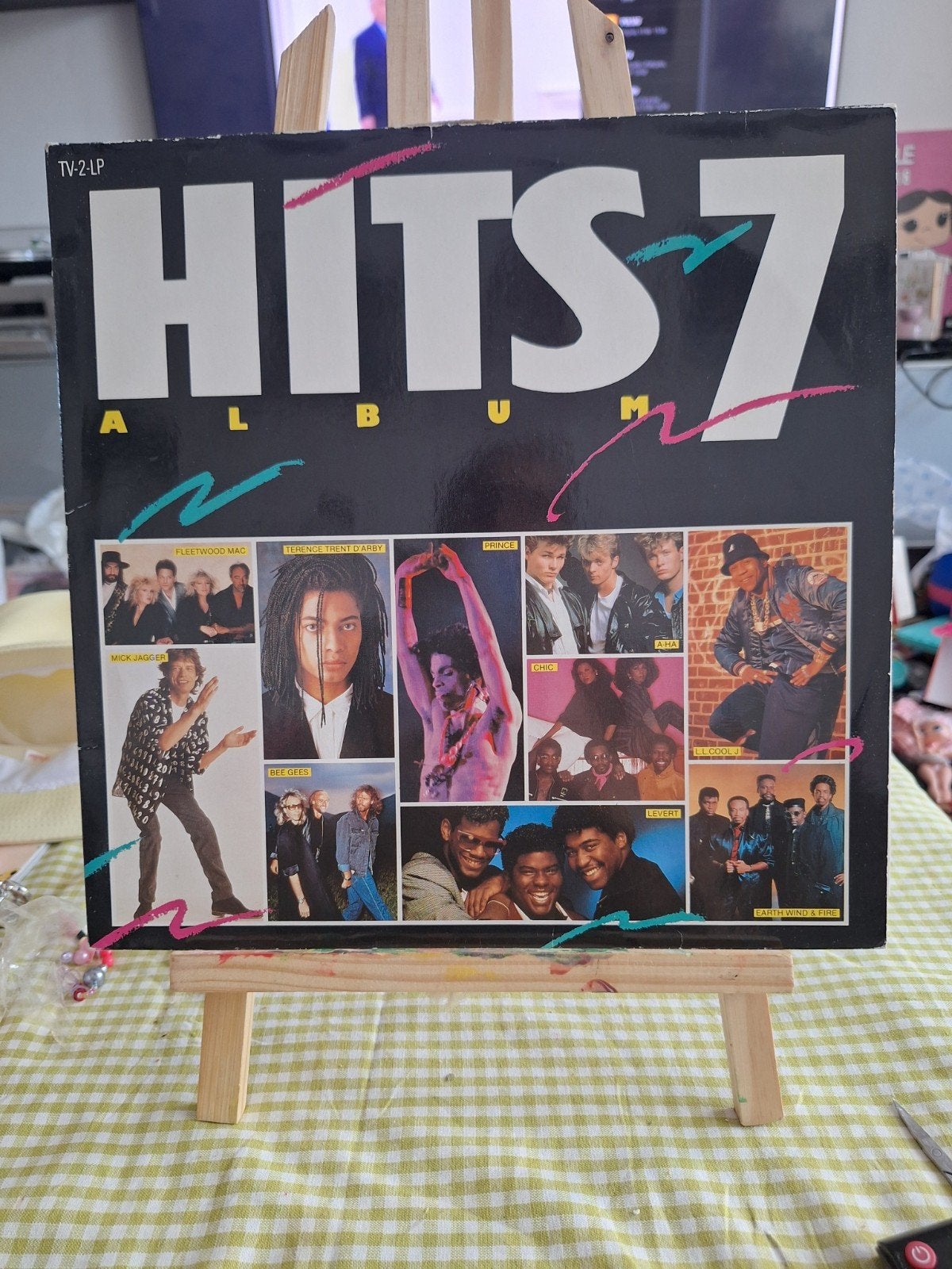 HITS 7 Album TV-2-LP - Pop/Rock verzamelalbum, Gebruikt, Pop, Complilatie, Ophalen of Verzenden