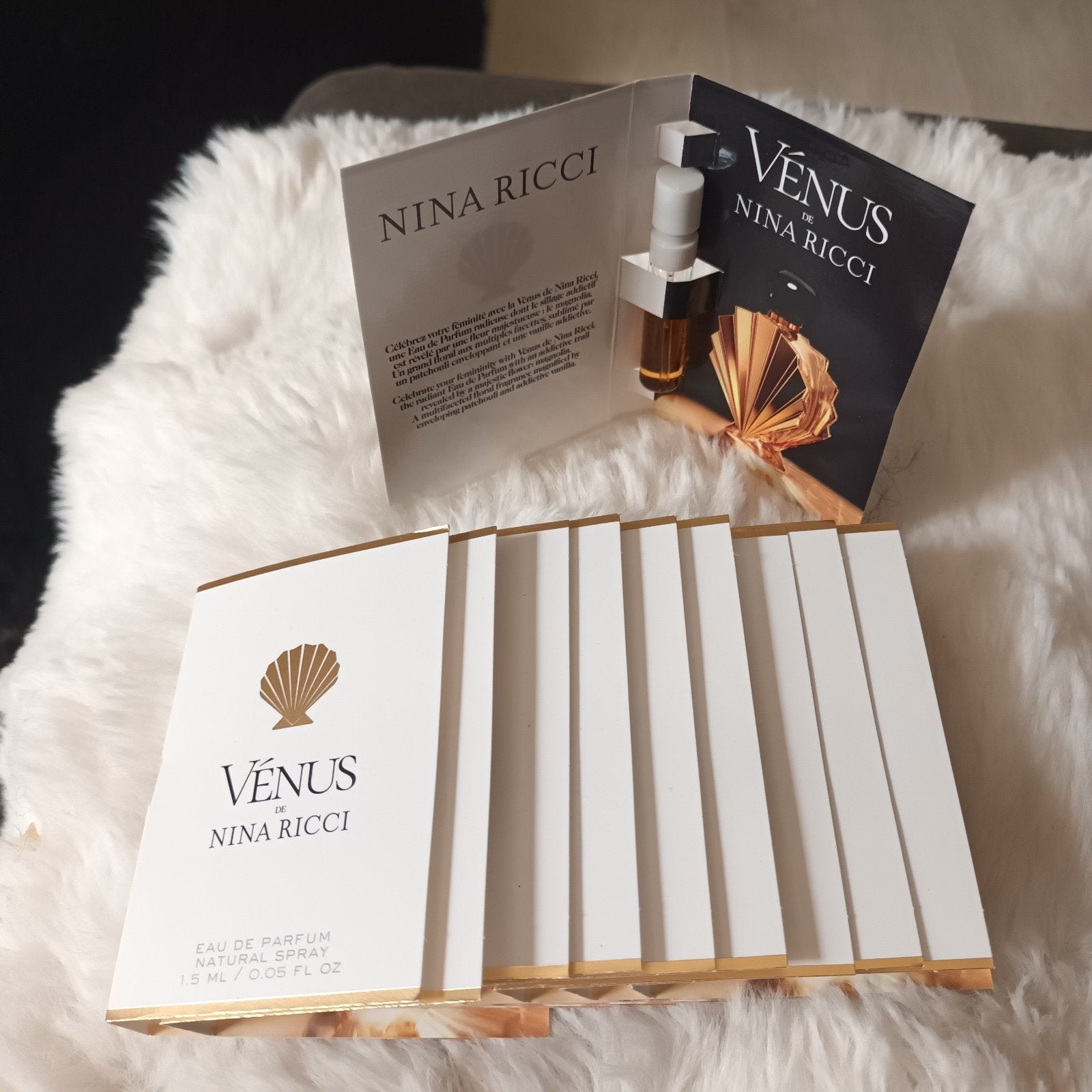 NINA RICCI VÉNUS parfum proefjes..10 x..nieuw, Ophalen of Verzenden, Nieuw