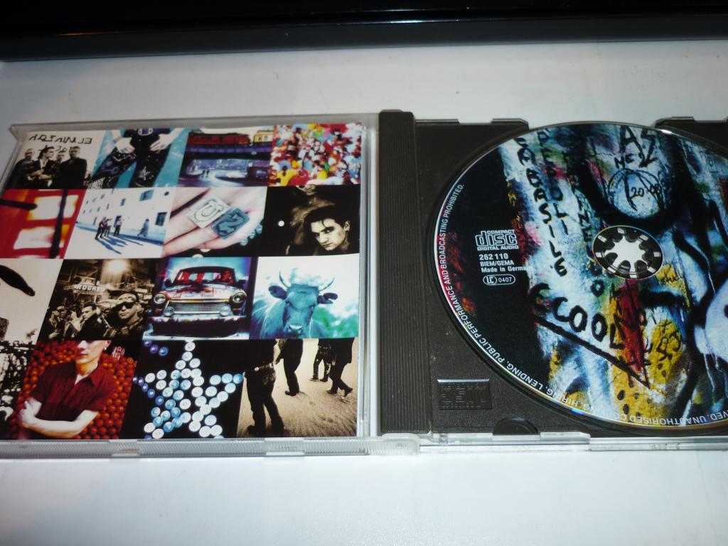 U2 de cd achtung baby  262110, Verzenden, Zo goed als nieuw, Poprock