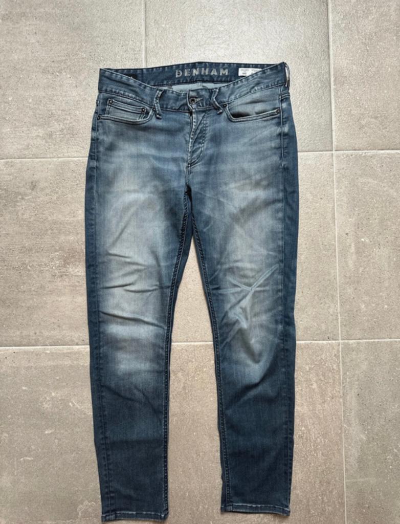 Denham jeans Bolt, Ophalen of Verzenden, Gedragen, Blauw, W32 (confectie 46) of kleiner
