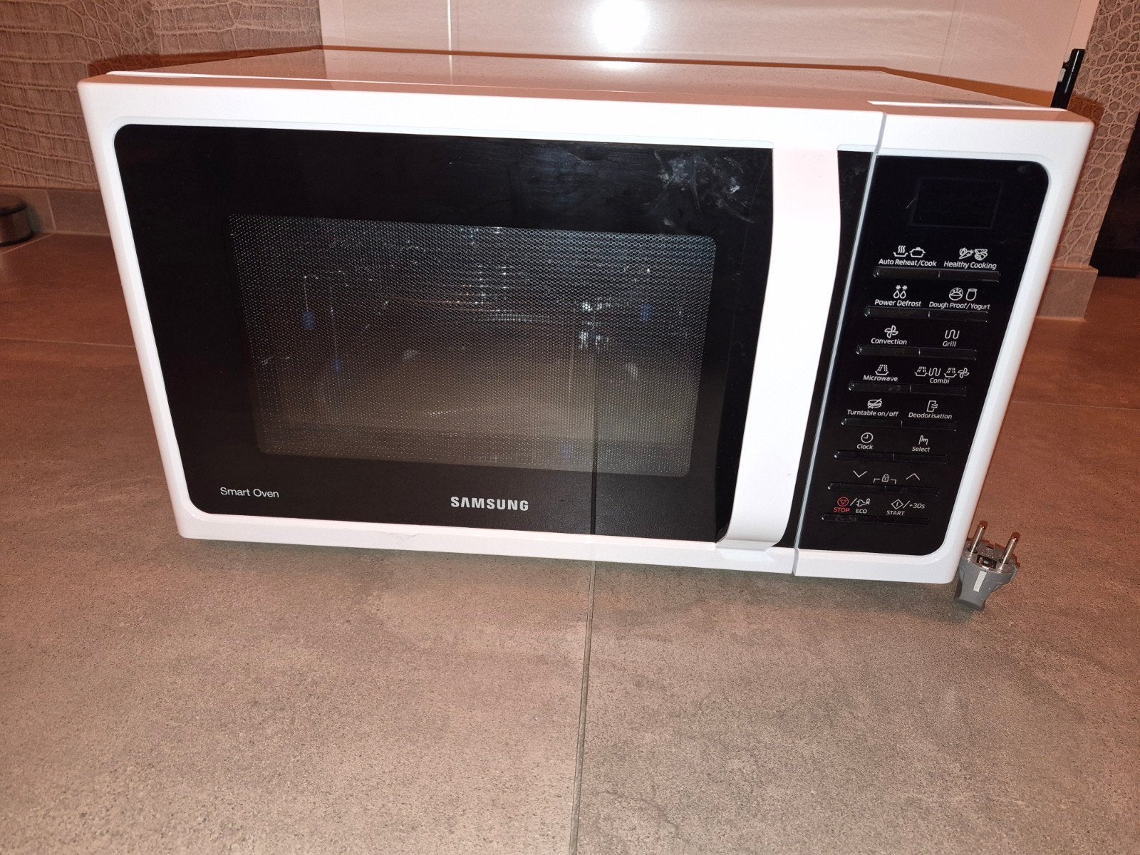 Samsung Smart Oven Combimagnetron MC28H5015AW, Witgoed en Apparatuur, Magnetrons, Combimagnetron, Gebruikt, Hete lucht, Ophalen of Verzenden