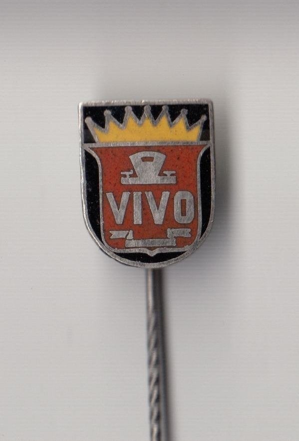 VIVO Vrijwillige Inkoop- en Verkoop Organisatie speldje, Gebruikt, Niet vindbaar, Niet vindbaar, Speldje of Pin