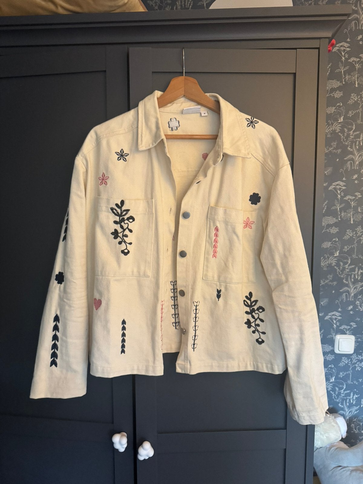 Jasje saint tropez, Verzenden, Zo goed als nieuw, Maat 38/40 (M), Wit