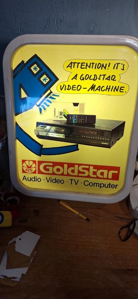 Goldstar lichtbak (27426), Gebruikt, ., Lichtbak of (neon) lamp, Ophalen of Verzenden