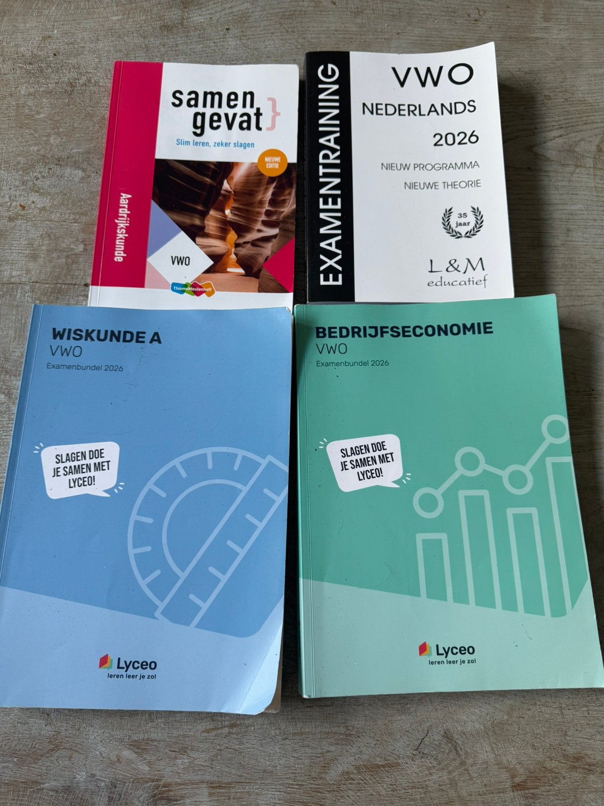 Gratis samenvatting en examenbundels vwo, Boeken, Ophalen, Beta, Zo goed als nieuw